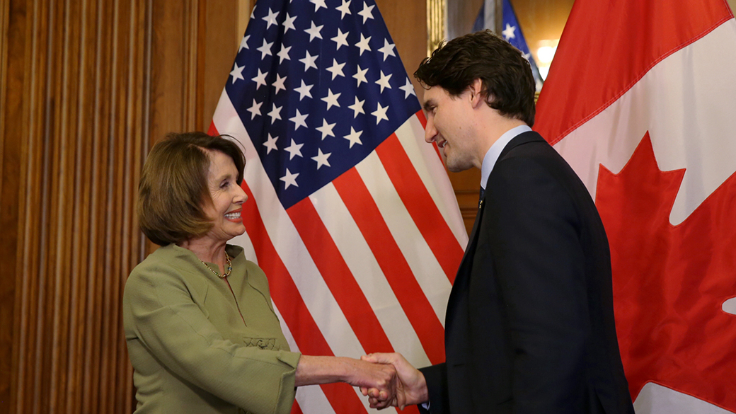 Le premier ministre Justin Trudeau rencontre des représentants de la Chambre à Washington, D.C.