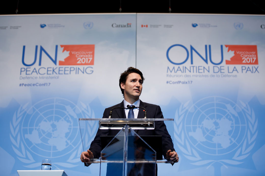 Prime Minister Justin Trudeau Attends The 2017 Un Peacekeeping Defence Ministerial Conference In 3594