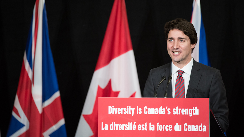 Le premier ministre Justin Trudeau