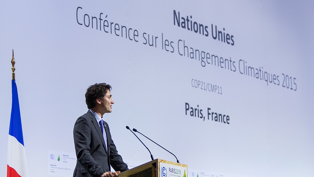 Le premier ministre Justin TrudeauLe premier ministre annonce la prise de mesures en matière d’emplois verts et d’énergie propre