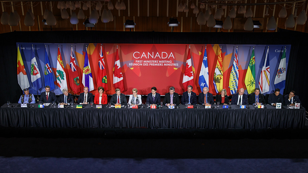 First Minister's meeting in Ottawa