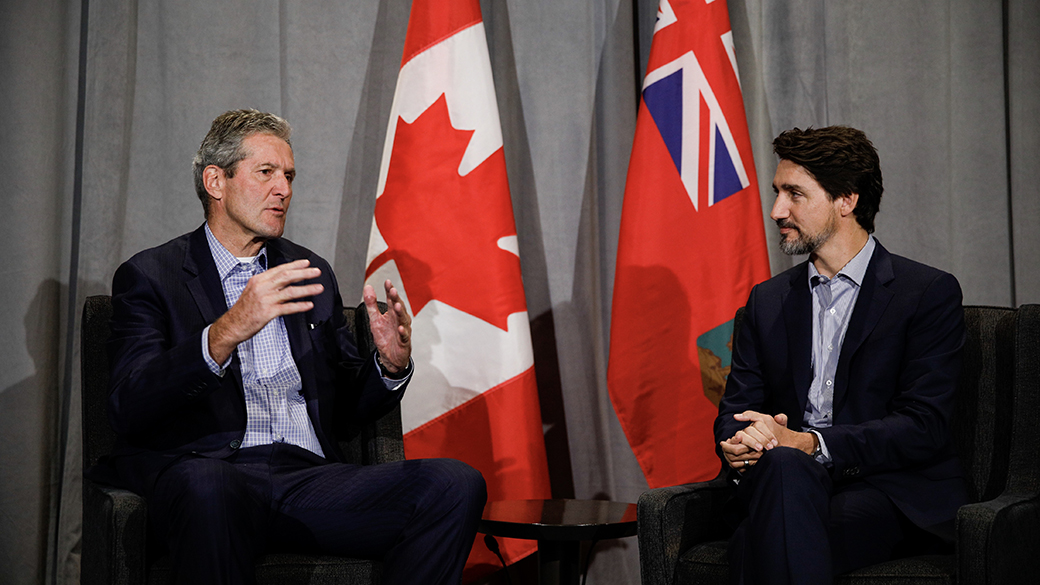 PM Trudeau meets with Premier Brian Pallister