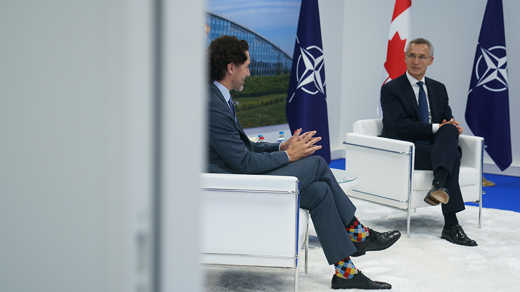 PM Trudeau speaks with Secretary General of NATO, Jens Stoltenberg