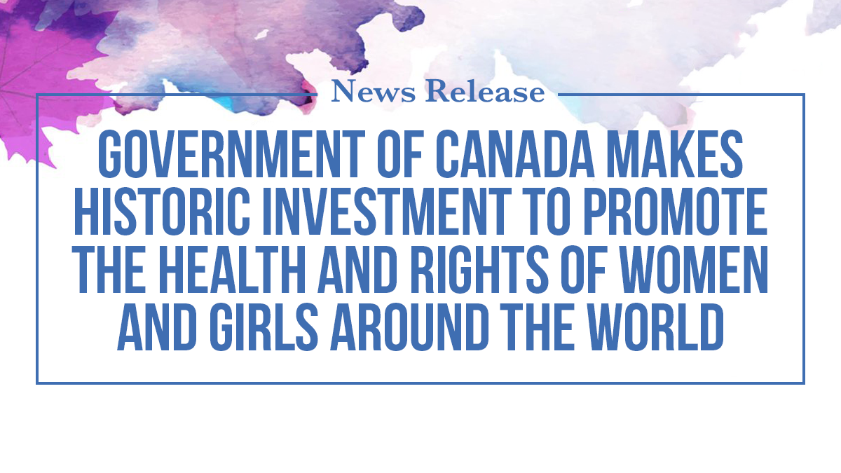 Government of Canada makes historic investment to promote the