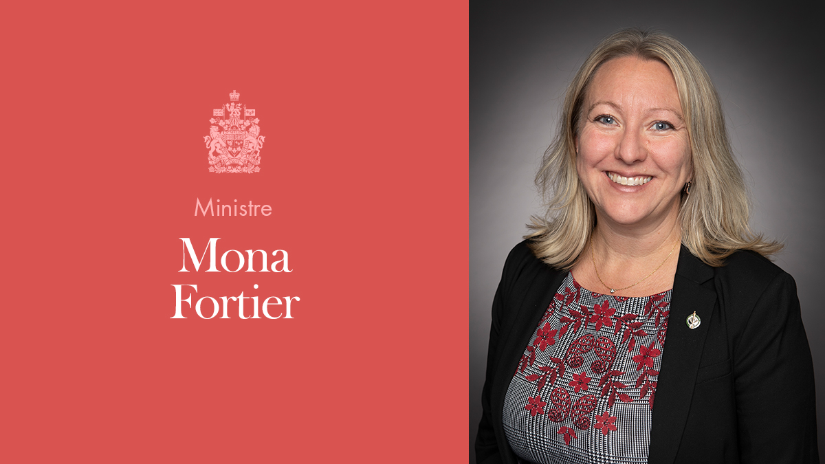 L'honorable Mona Fortier | Premier ministre du Canada