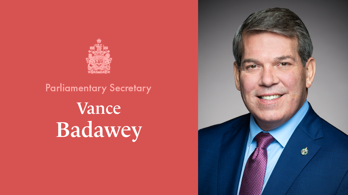 Vance Badawey | Prime Minister of Canada