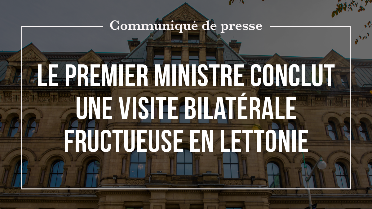 Primer ministro concluye exitosa visita bilateral a Letonia
