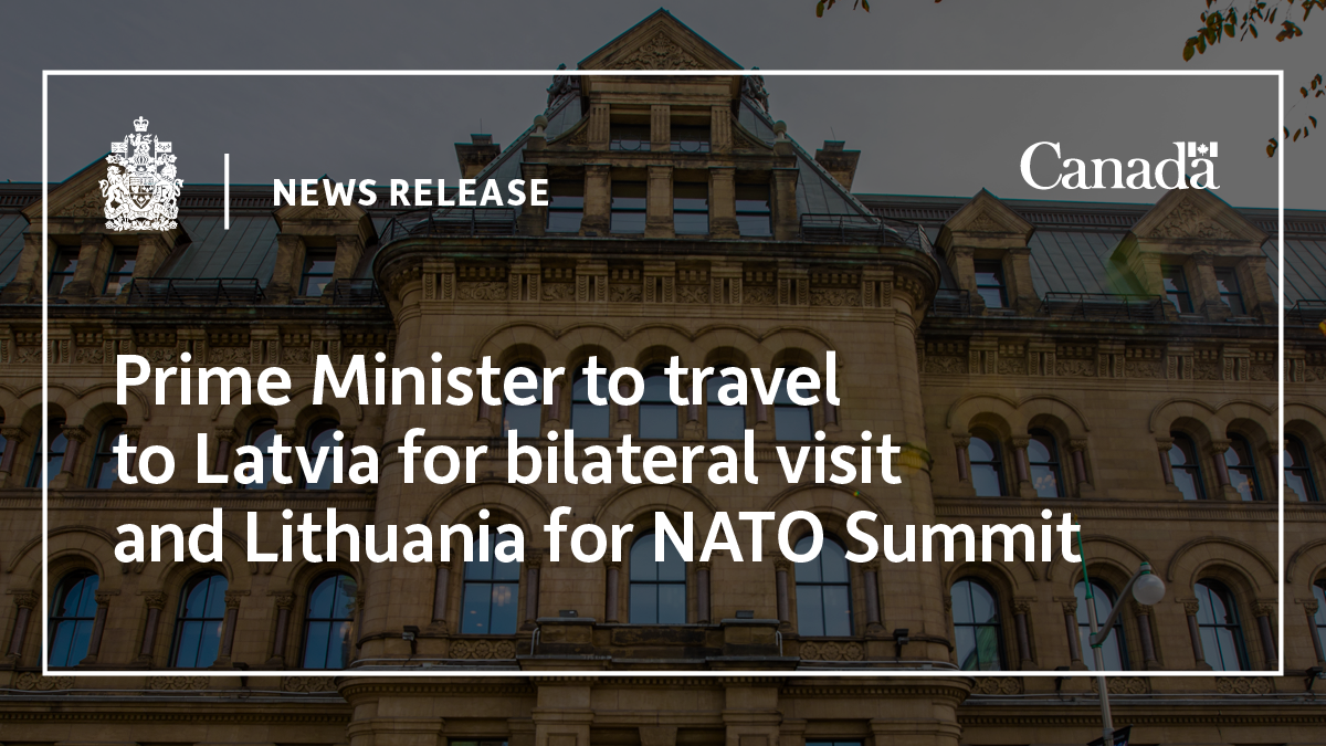 Ministru prezidents dodas divpusējā vizītē uz Latviju un Lietuvu, lai apmeklētu NATO samitu
