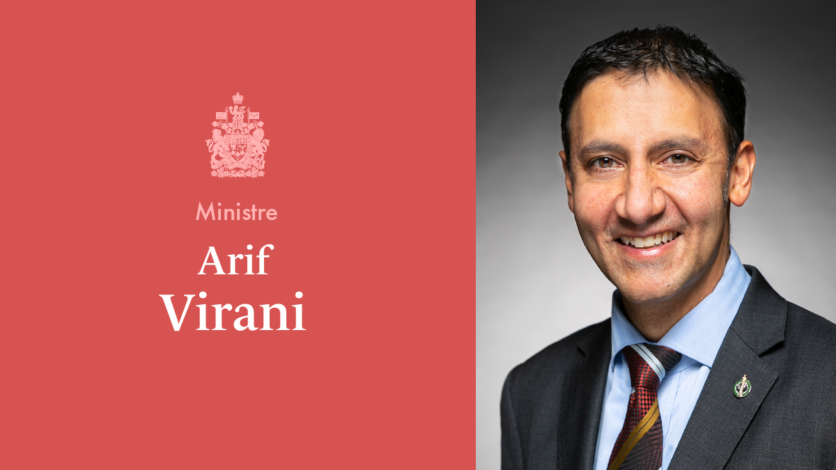 L'honorable Arif Virani | Premier ministre du Canada