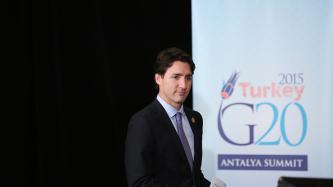 Photo number 1 from the photo gallery Prime Minister Justin Trudeau participates in the G20 Summit in Antalya, Turkey: Day 2