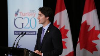 Photo number 17 from the photo gallery Prime Minister Justin Trudeau participates in the G20 Summit in Antalya, Turkey: Day 2