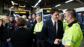 Photo numéro 4 de la galerie de photos Le premier ministre Justin Trudeau annonce des investissements dans le transport public à Sault Ste. Marie