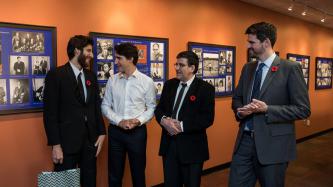 Photo number 2 from the photo gallery Prime Minister Justin Trudeau takes part in the opening of the Veterans Affairs Canada office in Sydney, Nova Scotia