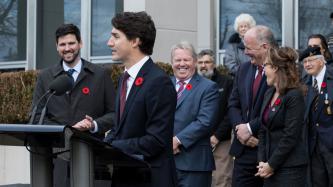 Photo number 7 from the photo gallery Prime Minister Justin Trudeau takes part in the opening of the Veterans Affairs Canada office in Sydney, Nova Scotia