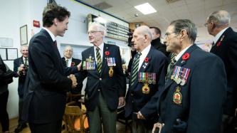 Photo number 8 from the photo gallery Prime Minister Justin Trudeau takes part in the opening of the Veterans Affairs Canada office in Sydney, Nova Scotia