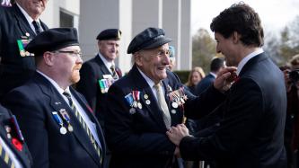 Photo number 9 from the photo gallery Prime Minister Justin Trudeau takes part in the opening of the Veterans Affairs Canada office in Sydney, Nova Scotia