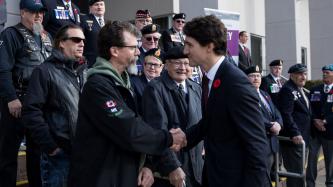 Photo numéro 11 de la galerie de photos Le premier ministre Justin Trudeau participe à la réouverture du bureau d’Anciens Combattants Canada de Sydney, en Nouvelle-Écosse