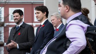 Photo numéro 15 de la galerie de photos Le premier ministre Justin Trudeau participe à la réouverture du bureau d’Anciens Combattants Canada de Sydney, en Nouvelle-Écosse