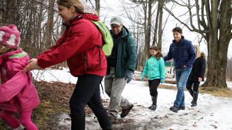 Photo number 1 from the photo gallery Prime Minister Justin Trudeau hikes in Thousand Islands National Park in Ontario