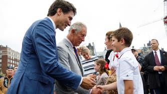 Photo number 20 from the photo gallery Prime Minister Justin Trudeau, Sophie Grégoire Trudeau, and their children take part in Canada Day celebrations on Parliament Hill