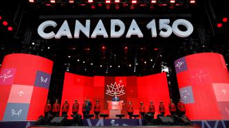 Photo number 22 from the photo gallery Prime Minister Justin Trudeau, Sophie Grégoire Trudeau, and their children take part in Canada Day celebrations on Parliament Hill