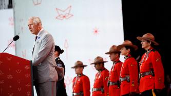 Photo numéro 23 de la galerie de photos Le premier ministre Justin Trudeau, Sophie Grégoire Trudeau et leurs enfants assistent aux célébrations de la Fête du Canada, sur la Colline du Parlement