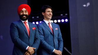 Photo numéro 29 de la galerie de photos Le premier ministre Justin Trudeau, Sophie Grégoire Trudeau et leurs enfants assistent aux célébrations de la Fête du Canada, sur la Colline du Parlement