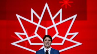 Photo numéro 31 de la galerie de photos Le premier ministre Justin Trudeau, Sophie Grégoire Trudeau et leurs enfants assistent aux célébrations de la Fête du Canada, sur la Colline du Parlement