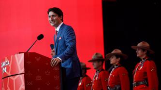 Photo number 32 from the photo gallery Prime Minister Justin Trudeau, Sophie Grégoire Trudeau, and their children take part in Canada Day celebrations on Parliament Hill