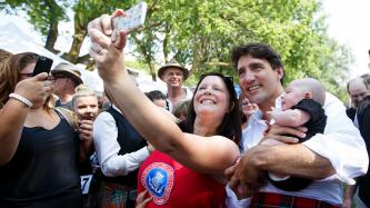 Photo number 1 from the photo gallery Prime Minister Justin Trudeau attends the 70<sup>th</sup> Annual Glengarry Highland Games in Maxville, Ontario