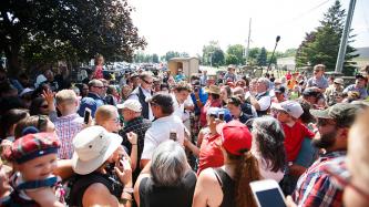 Photo number 2 from the photo gallery Prime Minister Justin Trudeau attends the 70<sup>th</sup> Annual Glengarry Highland Games in Maxville, Ontario