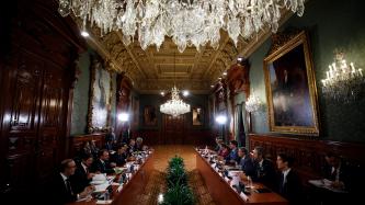 Photo number 1 from the photo gallery Prime Minister Justin Trudeau meets with the President of Mexico, Enrique Peña Nieto, at the National Palace in Mexico City